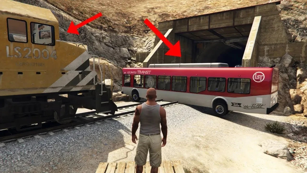GTA 5 Güncellemesi Tren Sürme Zamanı