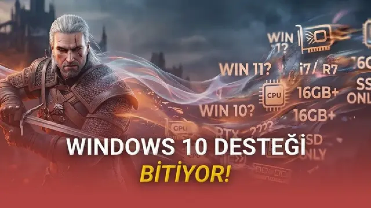 The Witcher 3 Sistem Gereksinimlerinde Büyük Değişiklik!
