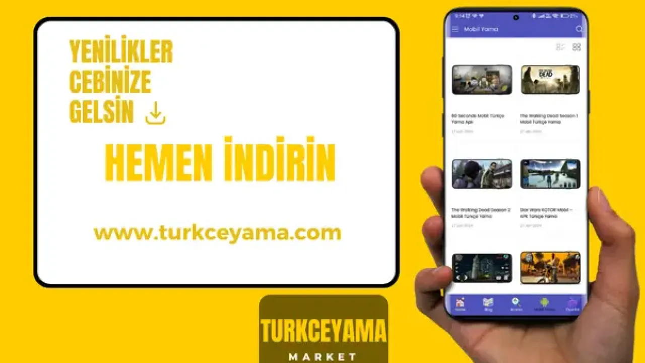 Türkçe Yama Market Uygulaması Çıktı Haber Görseli