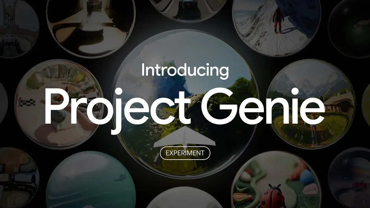 Project Genie ile Kendi Dünyanı Oluştur Manşet Görseli