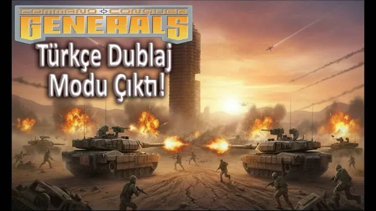 Command Conquer Generals Türkçe Dublaj