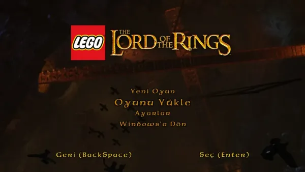 LEGO The Lord of the Rings Türkçe Yama