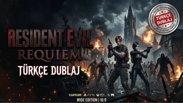 Resident Evil Requiem PS5 Türkçe Dublaj & Türkçe Yama