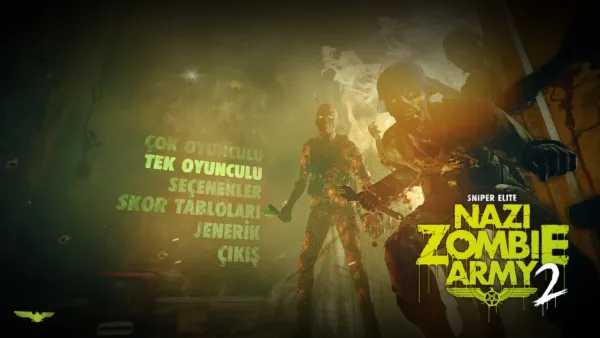 Sniper Elite Nazi Zombie Army 2 Türkçe Yama
