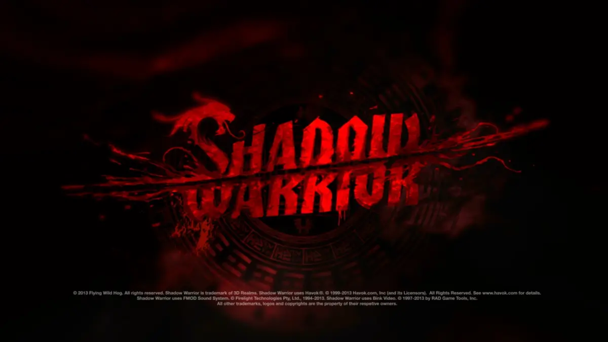 Shadow Warrior Türkçe Yama
